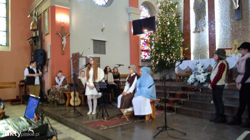 Jasełka w kościele w Wyrzysku