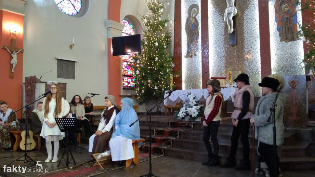 Jasełka w kościele w Wyrzysku