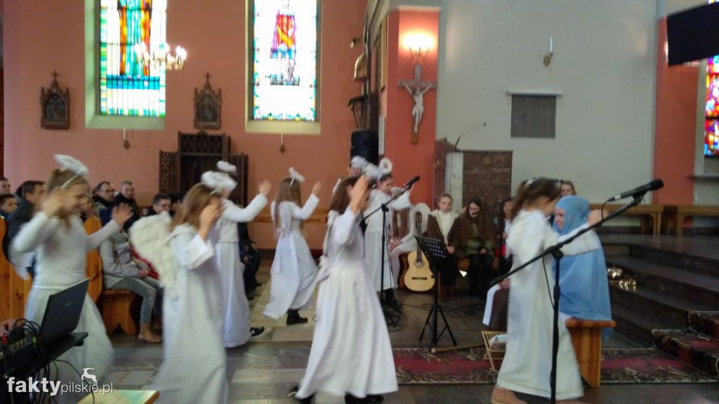 Jasełka w kościele w Wyrzysku