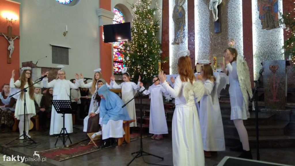 Jasełka w kościele w Wyrzysku