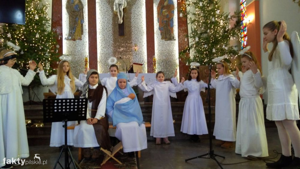 Jasełka w kościele w Wyrzysku