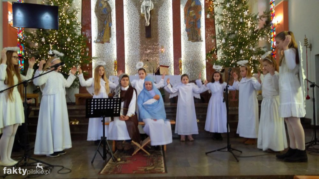 Jasełka w kościele w Wyrzysku