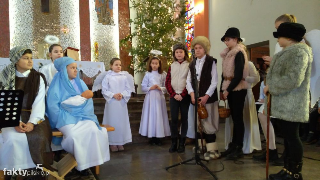 Jasełka w kościele w Wyrzysku