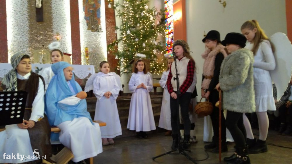 Jasełka w kościele w Wyrzysku