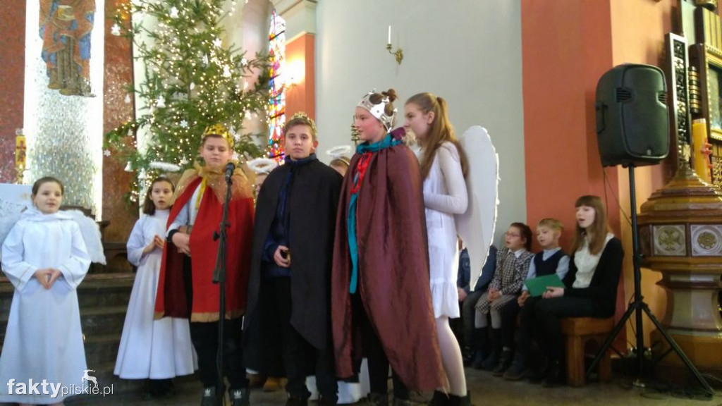 Jasełka w kościele w Wyrzysku