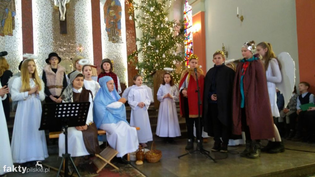 Jasełka w kościele w Wyrzysku