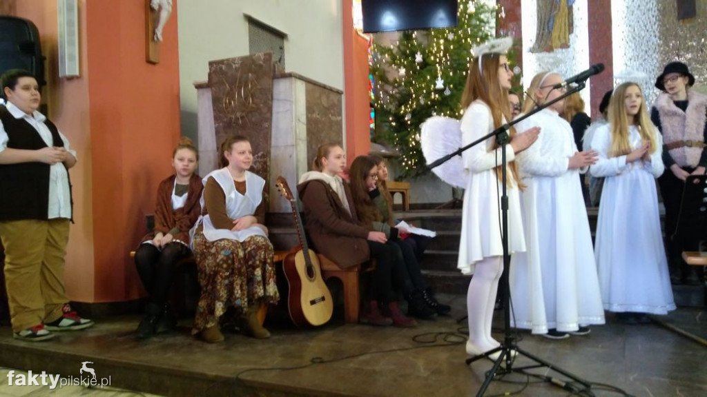 Jasełka w kościele w Wyrzysku