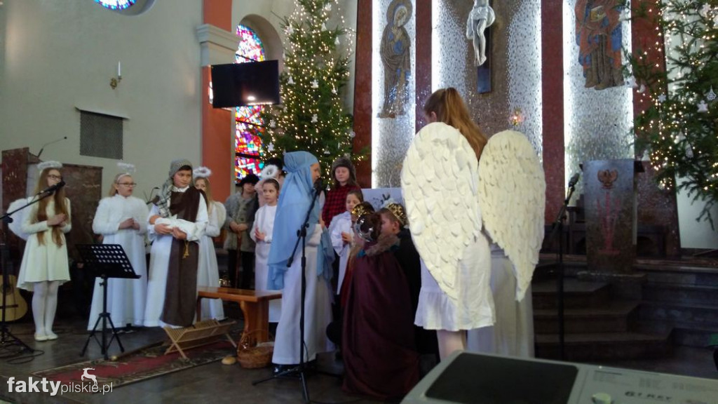 Jasełka w kościele w Wyrzysku