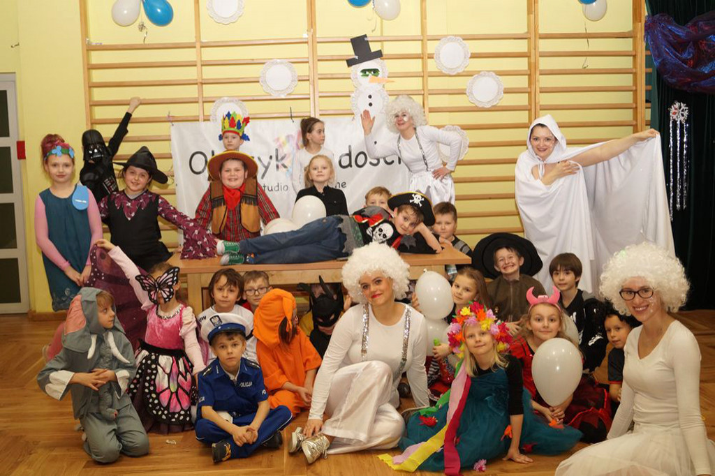 Bal w Lodowej Krainie w SP w Wyrzysku
