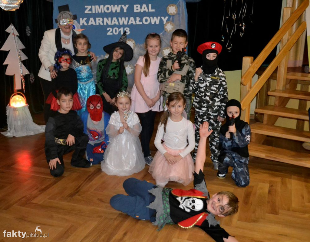 Bal w Lodowej Krainie w SP w Wyrzysku