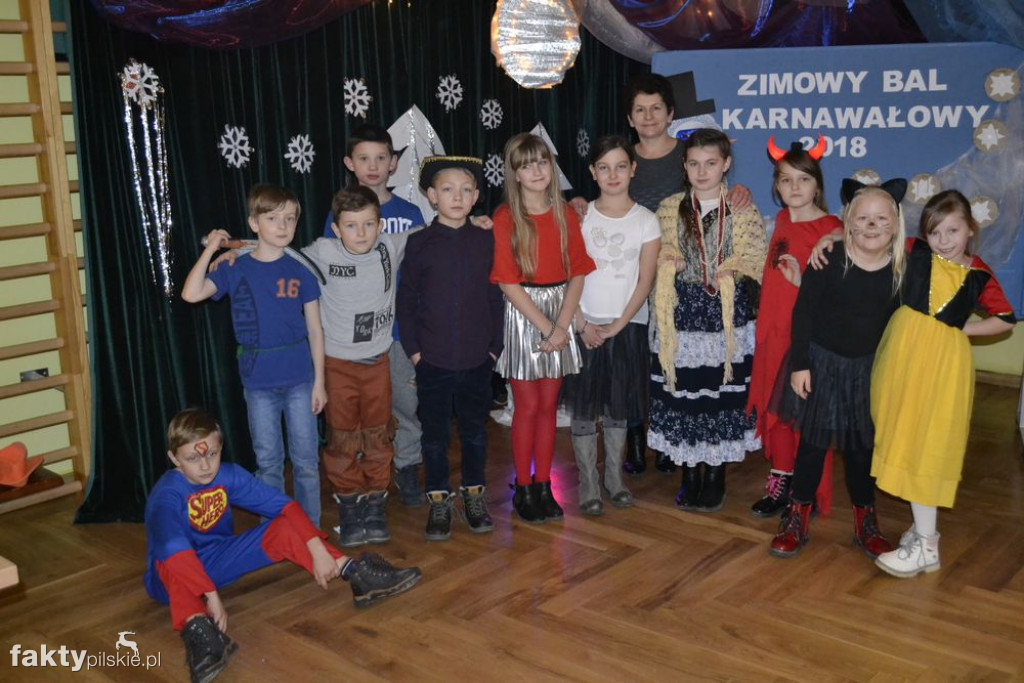 Bal w Lodowej Krainie w SP w Wyrzysku