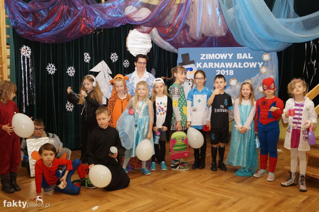 Bal w Lodowej Krainie w SP w Wyrzysku