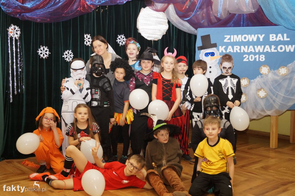 Bal w Lodowej Krainie w SP w Wyrzysku