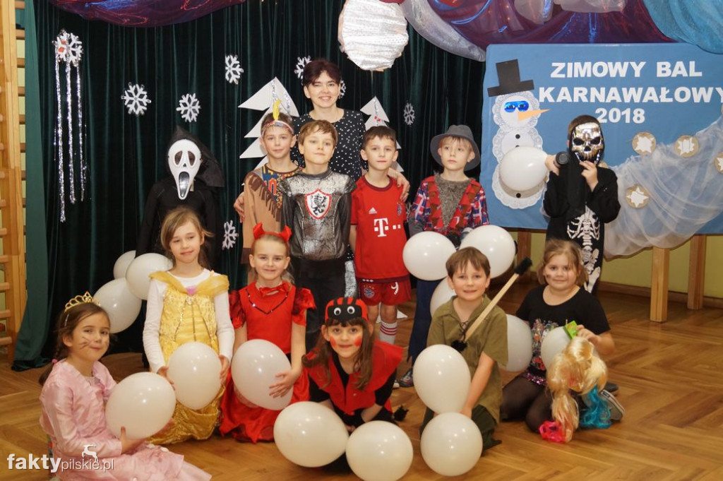 Bal w Lodowej Krainie w SP w Wyrzysku