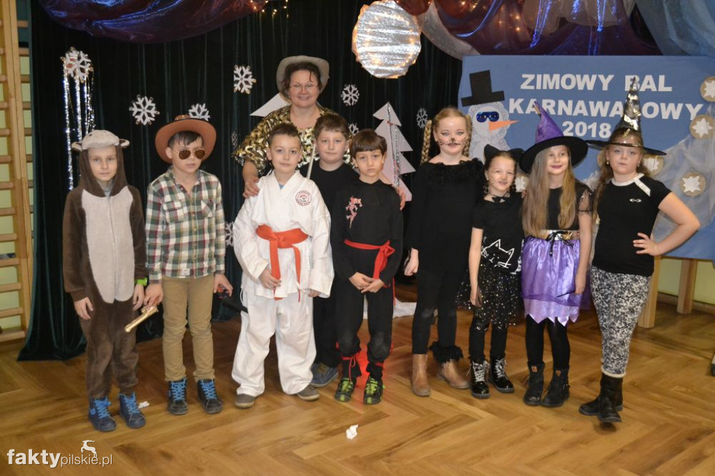 Bal w Lodowej Krainie w SP w Wyrzysku