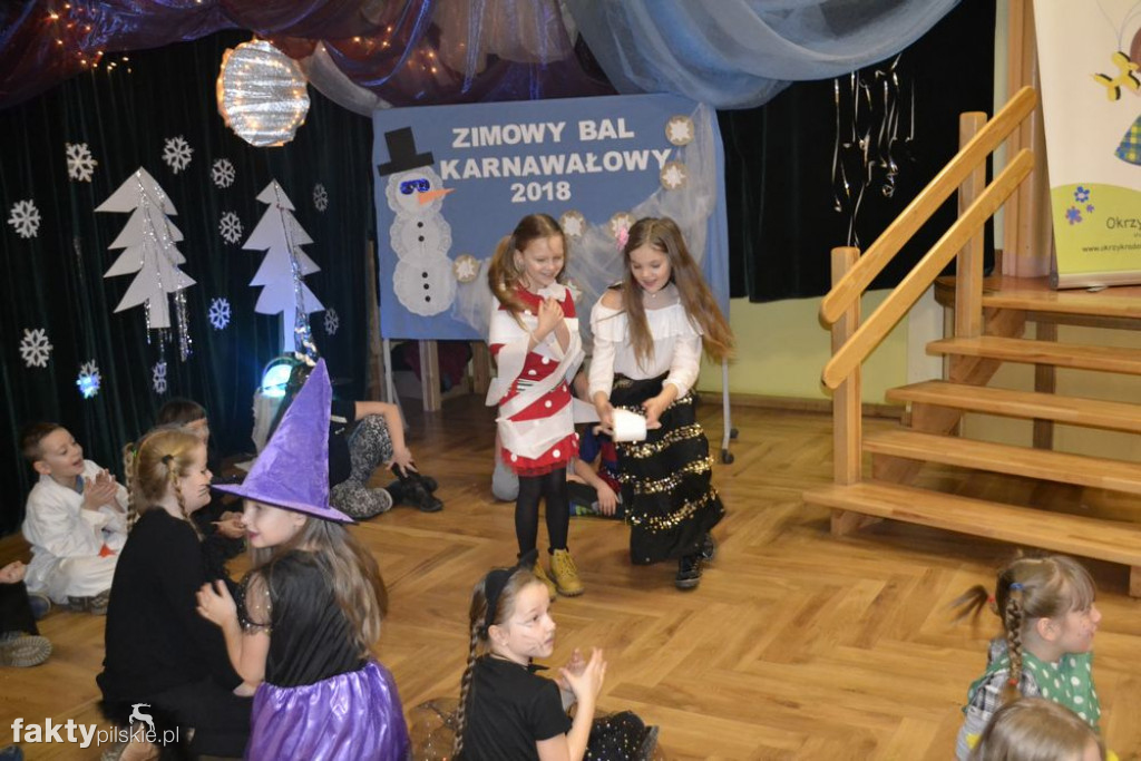 Bal w Lodowej Krainie w SP w Wyrzysku