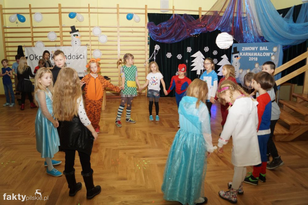 Bal w Lodowej Krainie w SP w Wyrzysku