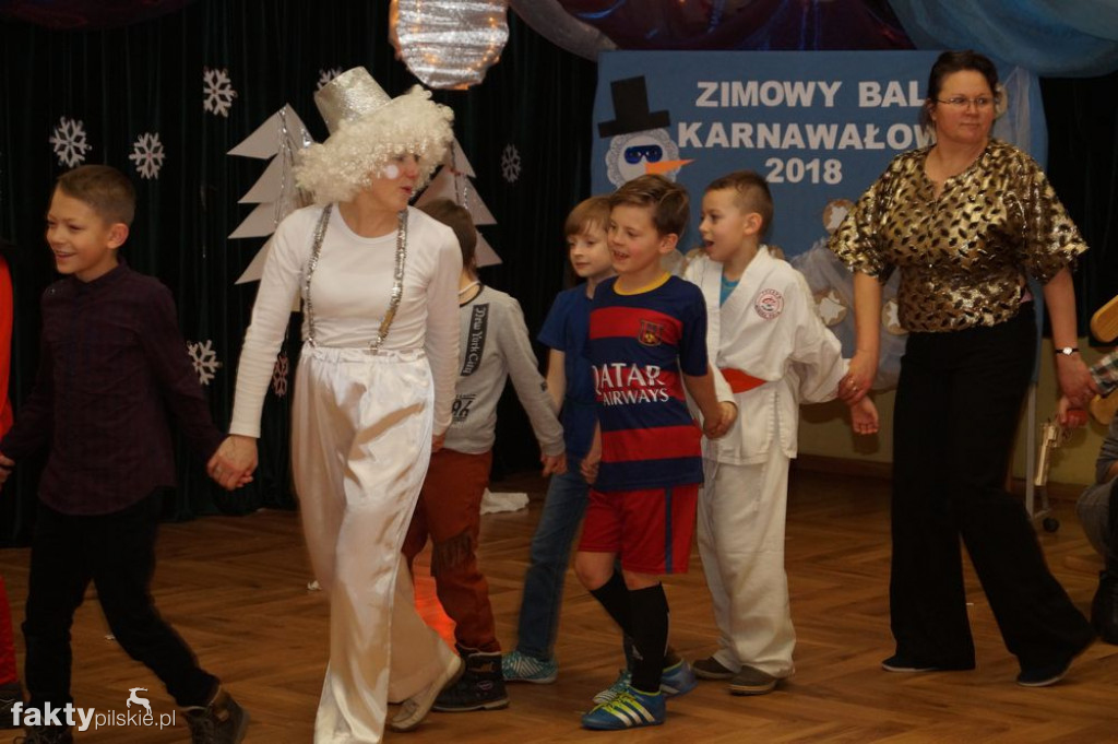 Bal w Lodowej Krainie w SP w Wyrzysku