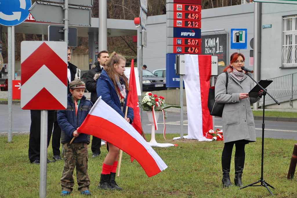 Nadanie imienia rondu w Wyrzysku