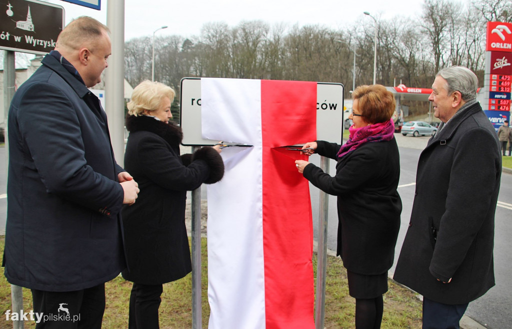 Nadanie imienia rondu w Wyrzysku
