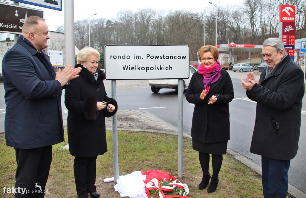 Nadanie imienia rondu w Wyrzysku