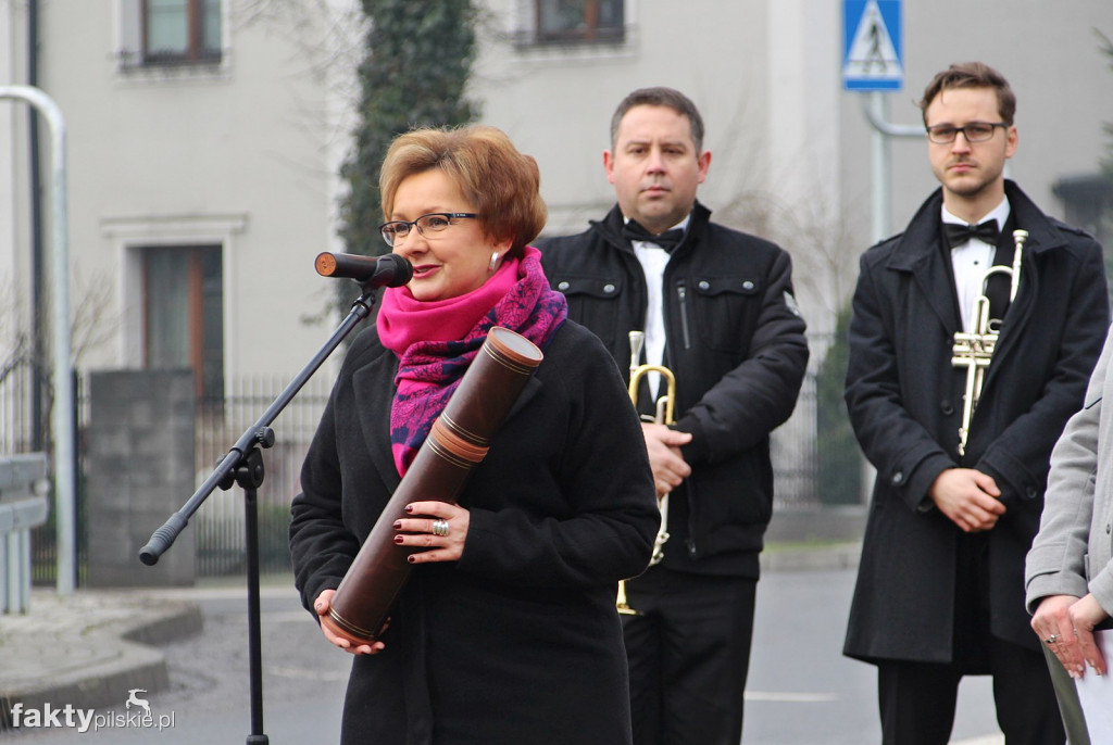 Nadanie imienia rondu w Wyrzysku