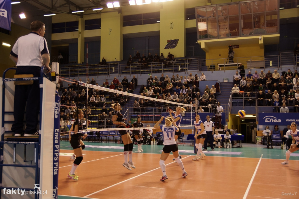 Mecz Enea PTPS Piła - ŁKS Łódź