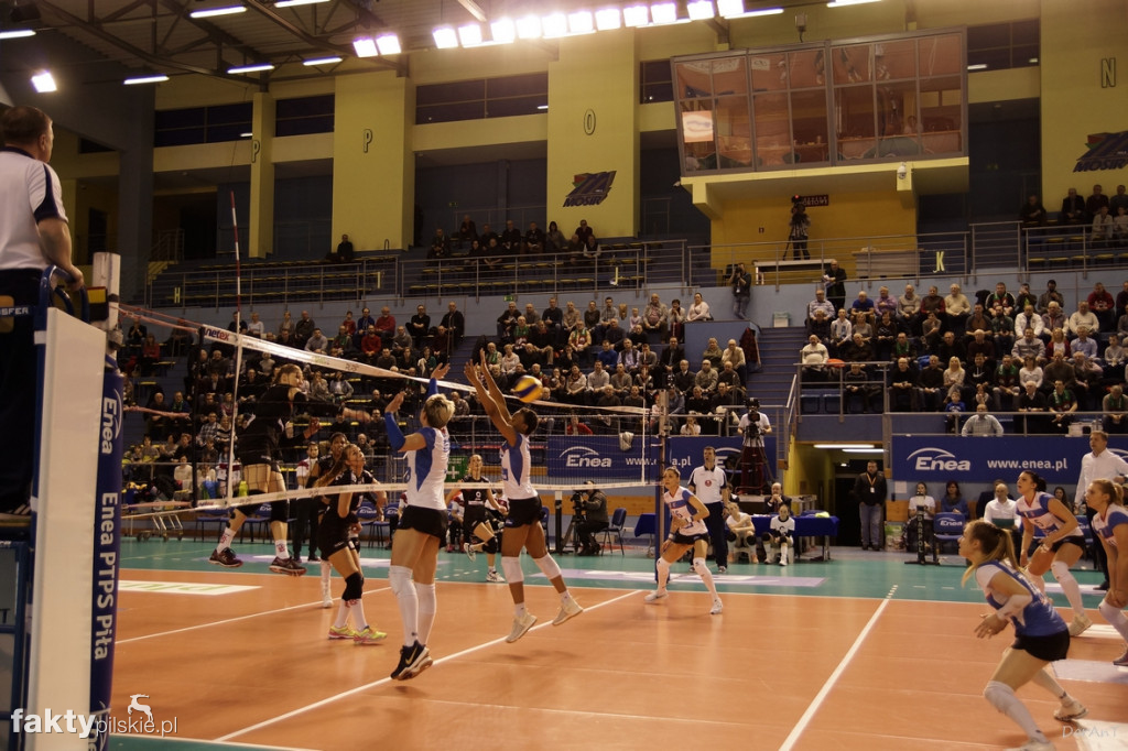 Mecz Enea PTPS Piła - ŁKS Łódź