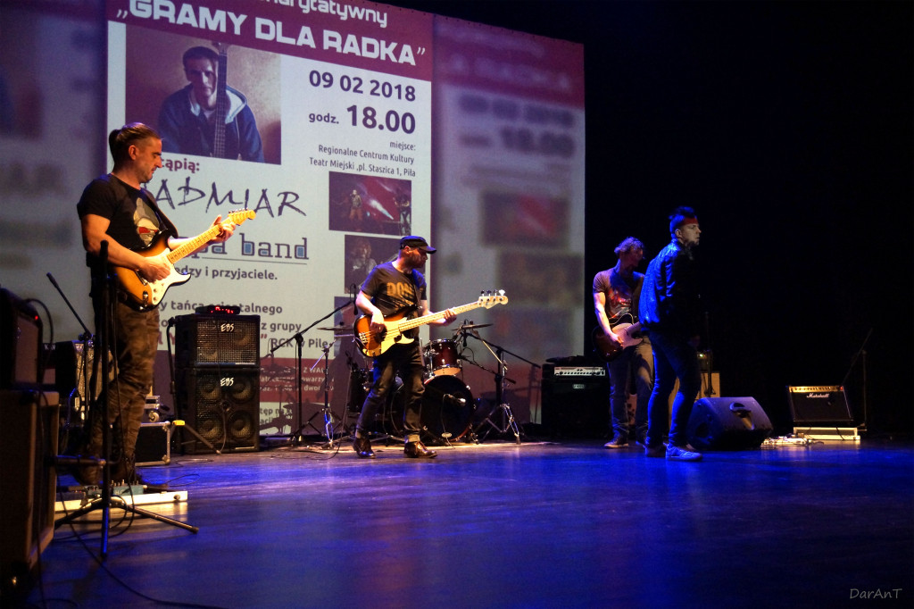 Koncert Gramy dla Radka w RCK w Pile
