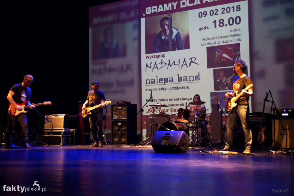 Koncert Gramy dla Radka w RCK w Pile