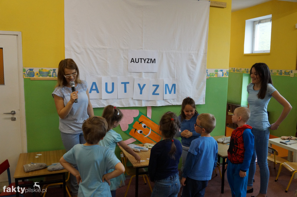 Dzień autyzmu w przedszkolu w Wyrzysku