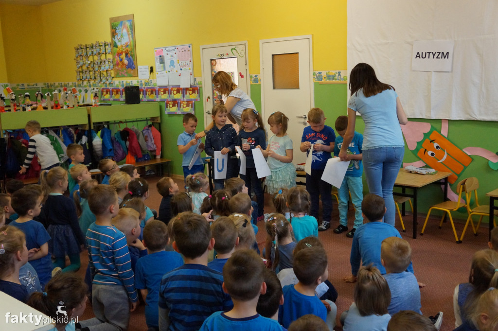 Dzień autyzmu w przedszkolu w Wyrzysku