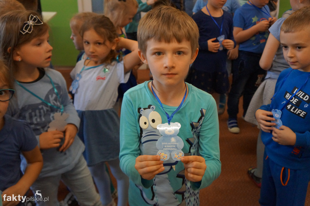 Dzień autyzmu w przedszkolu w Wyrzysku
