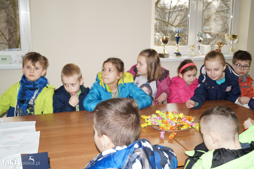 Dzieci na komisaracie w Wyrzysku