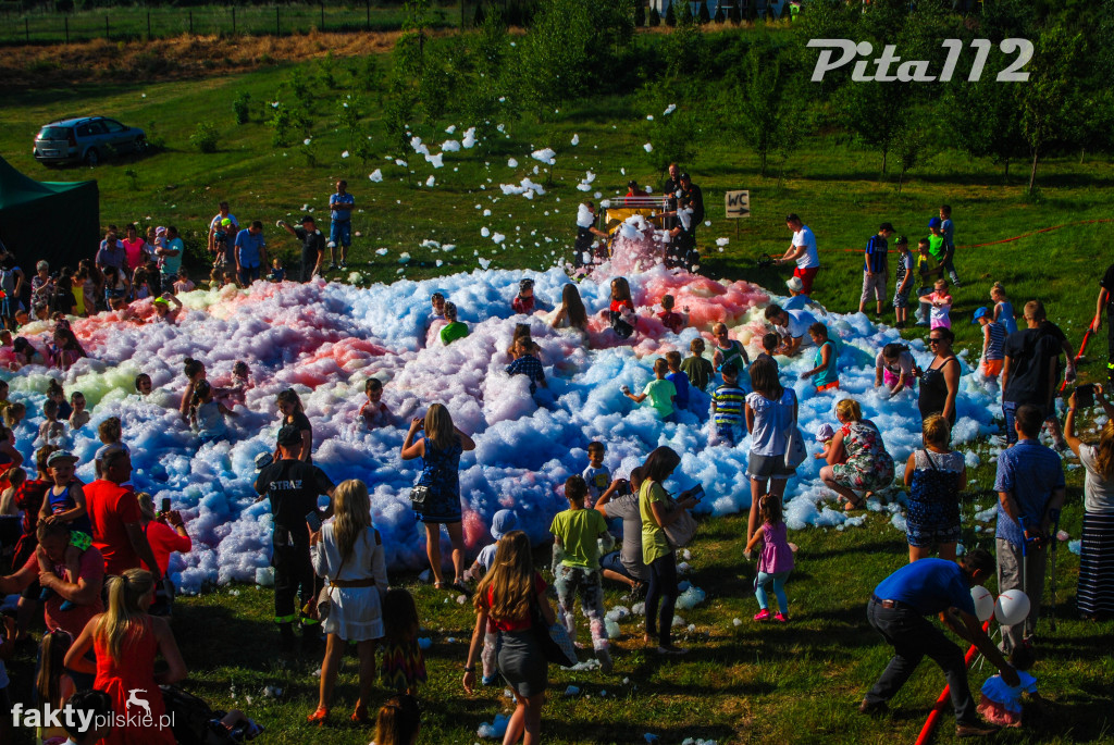 Piknik strażacki - zbierali dla chorej Ninki