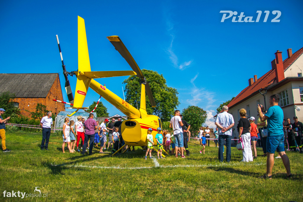 Piknik strażacki - zbierali dla chorej Ninki