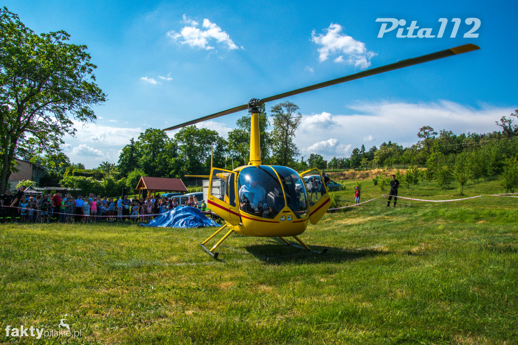 Piknik strażacki - zbierali dla chorej Ninki