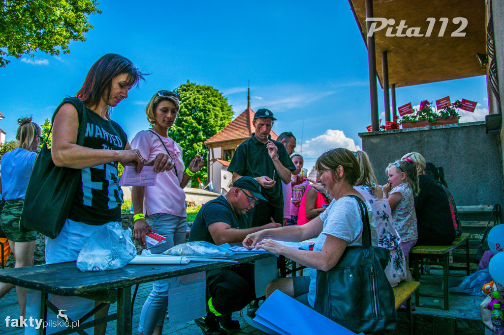Piknik strażacki - zbierali dla chorej Ninki