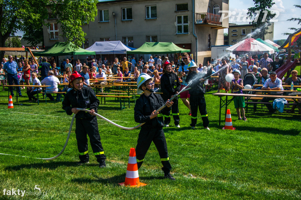 Piknik strażacki - zbierali dla chorej Ninki