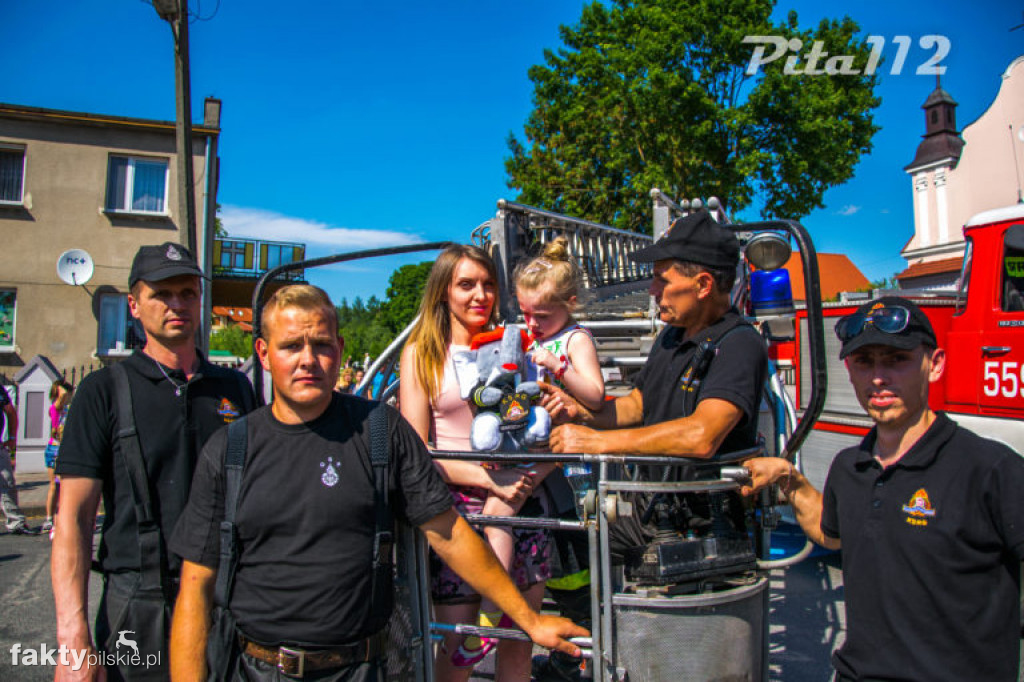 Piknik strażacki - zbierali dla chorej Ninki