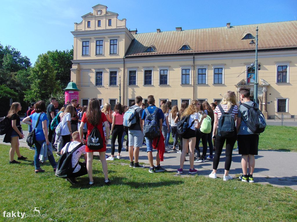 Uczniowie z Wyrzyska w Krakowie