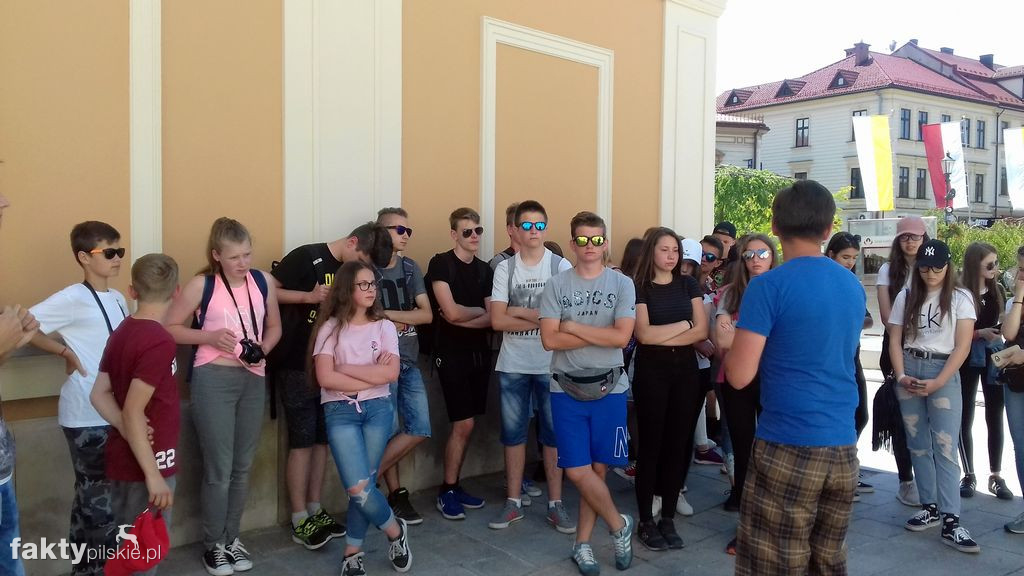 Uczniowie z Wyrzyska w Krakowie