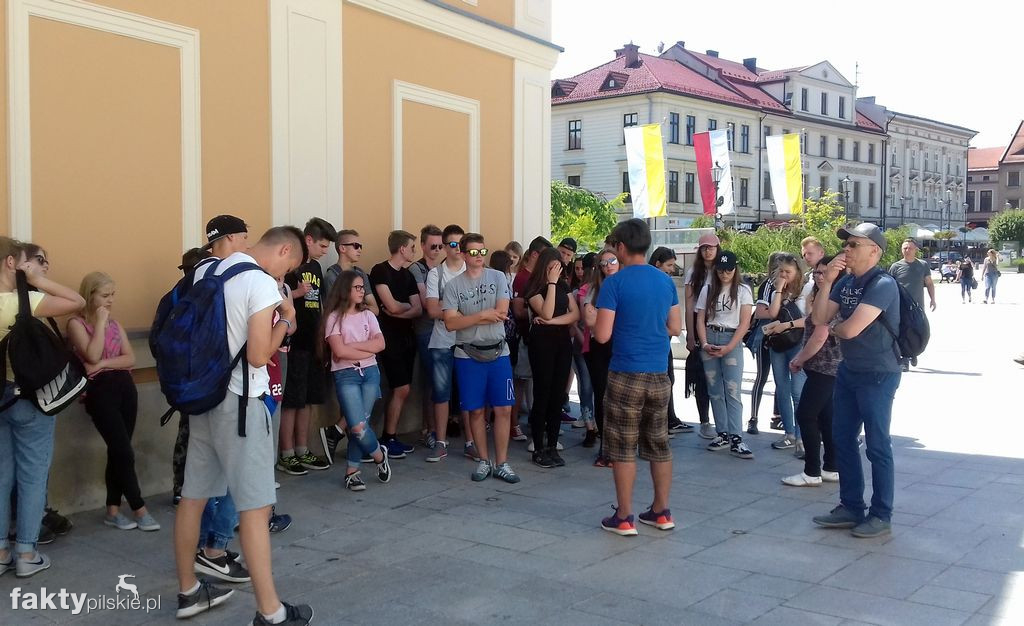 Uczniowie z Wyrzyska w Krakowie