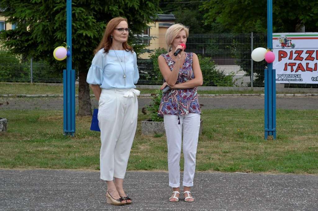 Piknik Rodzinny w szkole w Wyrzysku