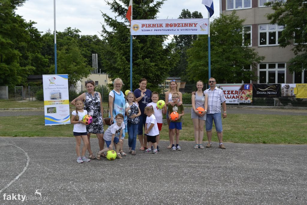 Piknik Rodzinny w szkole w Wyrzysku