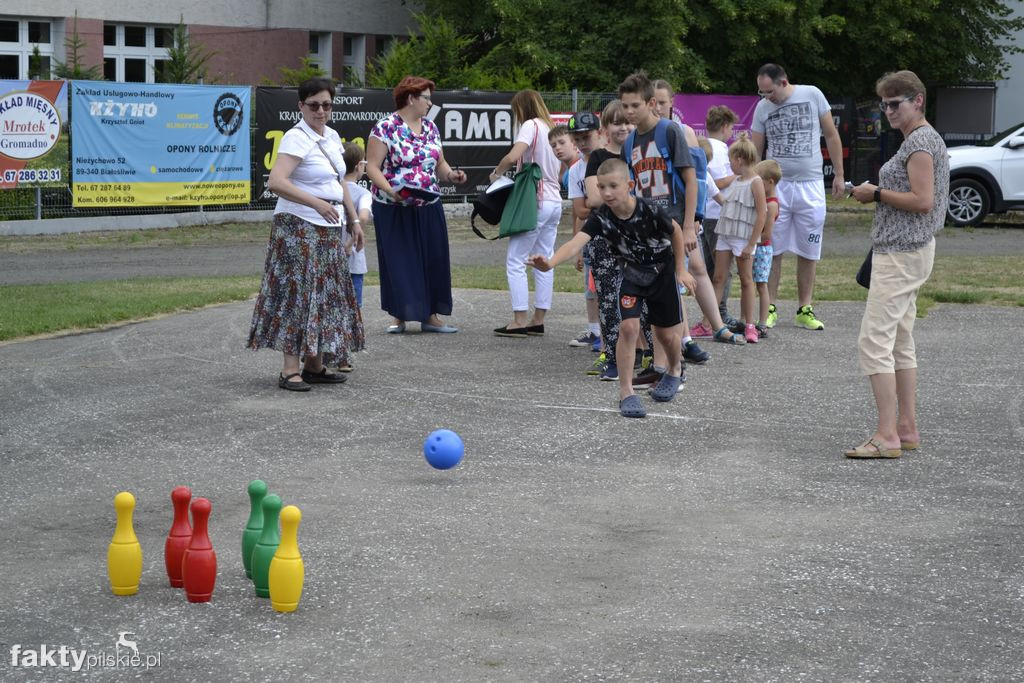 Piknik Rodzinny w szkole w Wyrzysku