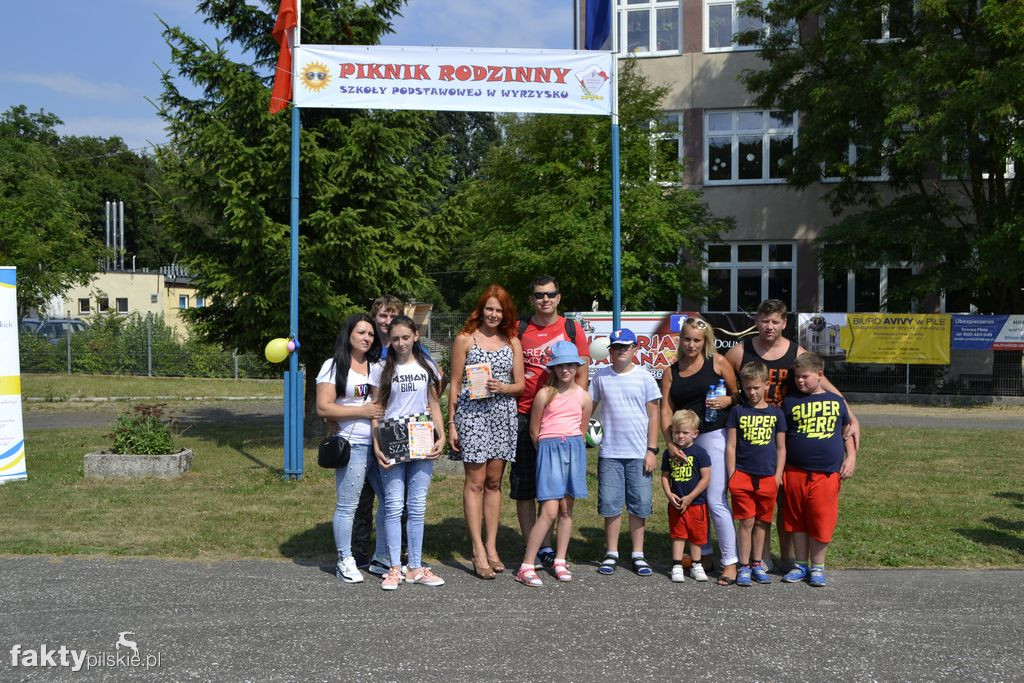 Piknik Rodzinny w szkole w Wyrzysku