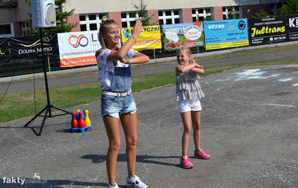 Piknik Rodzinny w szkole w Wyrzysku
