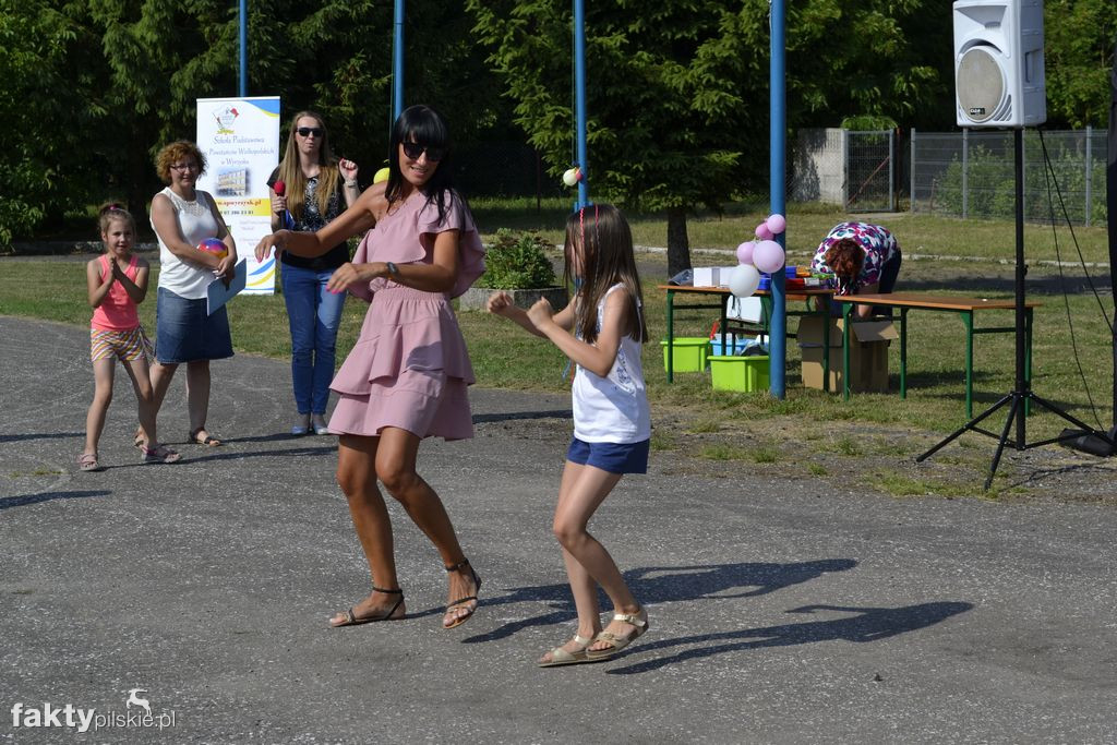Piknik Rodzinny w szkole w Wyrzysku