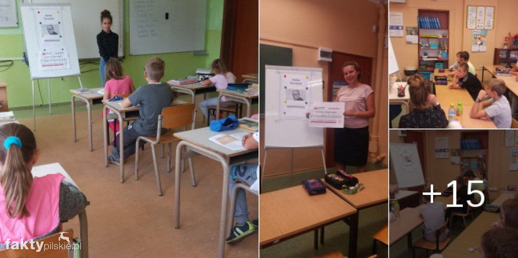 Narodowe czytanie w SP w Falmierowie